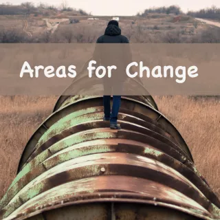Areas for Change